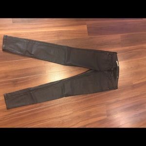 AG jeans black coated super condition